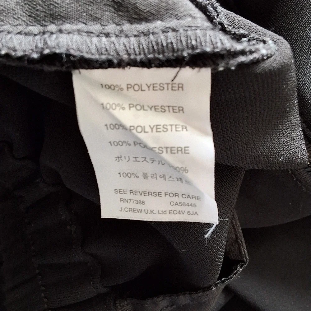 J Crew 2‎ Pants Sydney Jogger Pull On Zip Pocket Elastic Waist Casual Comfort